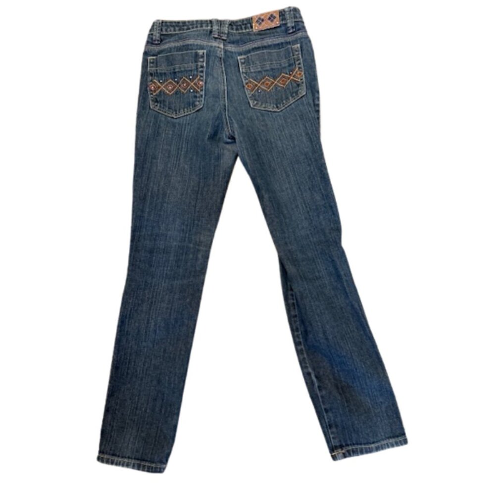Arizona Jeans Girls Size 10 Regular – Classic Blue Denim - Picture 2 of 8